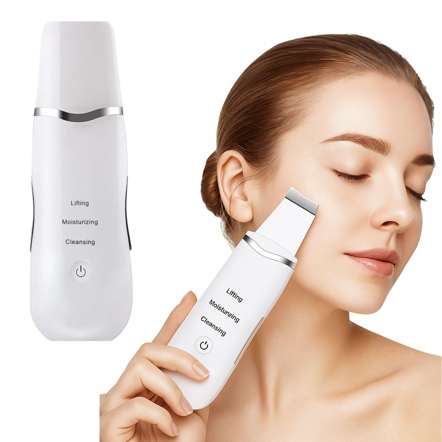Ultrasonic Facial Skin Scrubber