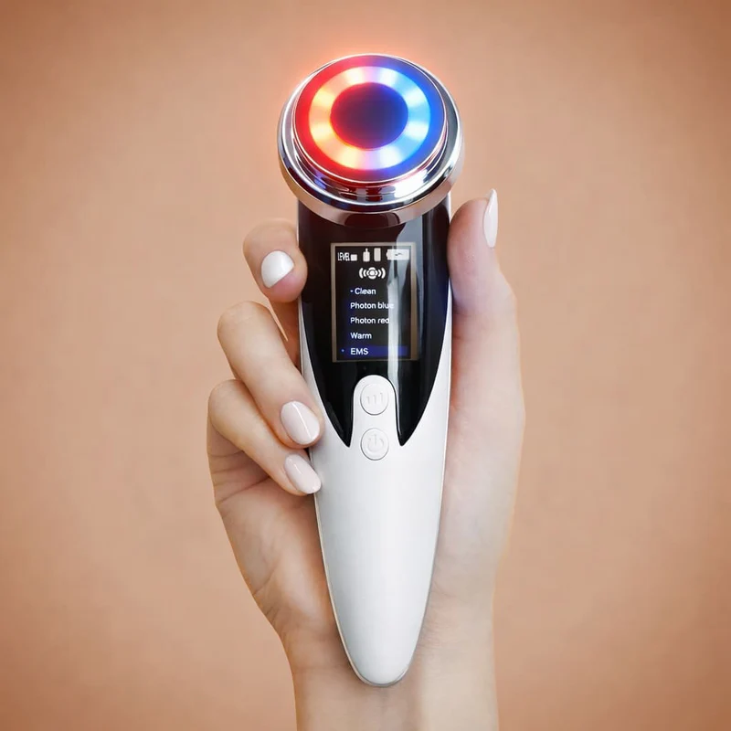 Silky EMS Face Massager Face Yoga Face Massager Device Face Lifting